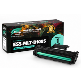 EcoBox MLT D108S New EcoBox 2PACK ML 1640 Samsung MLT D108S Compatible Black Toner Cartridge Economical Box 2 Pack
