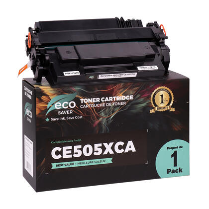 Compatible HP 05X CE505X cartouche de toner noire haute capacité - Eco-saver