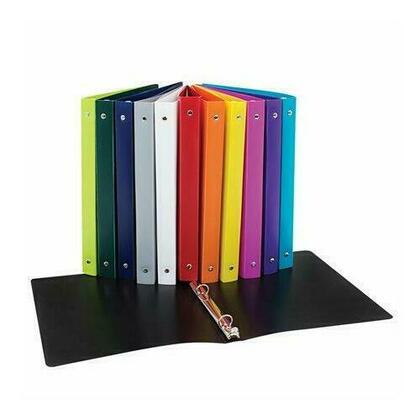 Geo® Classeur flexible à anneaux, format lettre, polypropylène durable, couleurs assorties,1 /paquet