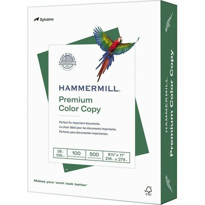 Hammermill 906 102467 Copy Multiuse Paper Hammermill Color Copy Paper 28 lbs Letter 8 5 x 11 500 Sheets