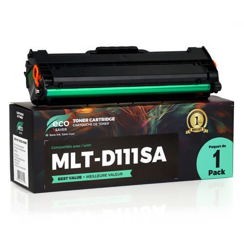 EcoBox MLT D111S EcoBox 2PACK Xpress SL M2070FW Samsung MLT D111S Compatible Black Toner Cartridge Economical Box 2 Pack