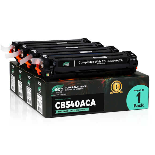 EcoBox 125 EcoBox Combo Color LaserJet CP1210 Remanufactured HP 125A Toner Cartridge Combo BK C M Y Economical Box