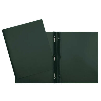 GEO® Couverture de rapport en plastique avec attaches à 3 broches, format lettre, 1 paquet