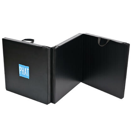 Tapis de gymnastique pliable en trois en cuir PU- PHAT ™