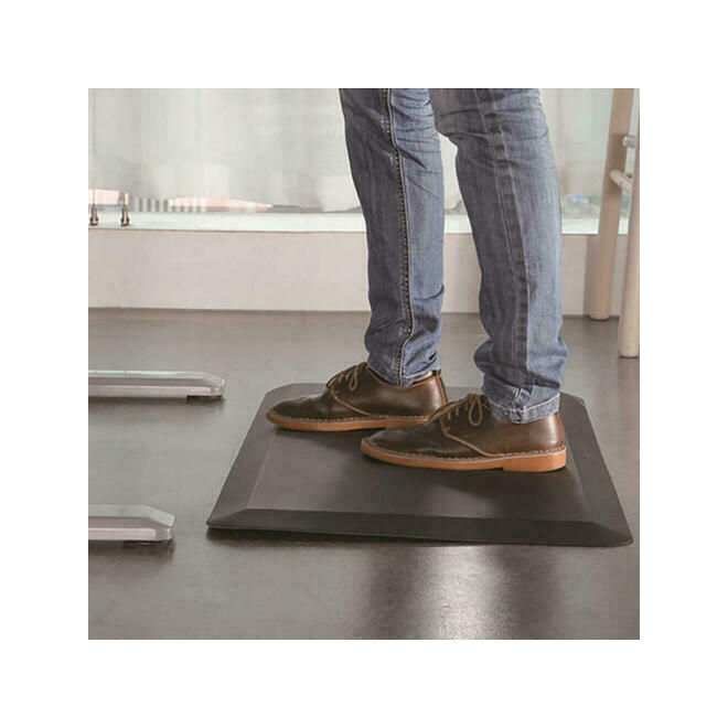 PrimeCables Cab STM01 1 Monitor Desk Mounts Anti fatigue Standing Mat Multi Purpose Comfort Mat PrimeCables