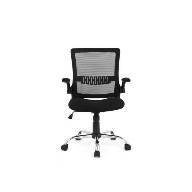 Moustache MOFC HLC 2556F Ergonomics Chair Moustache Office Mesh Task Chair with Armrest Mid Back