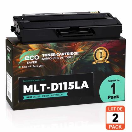 Samsung MLT-D115L cartouche de toner compatible noire - Eco-saver