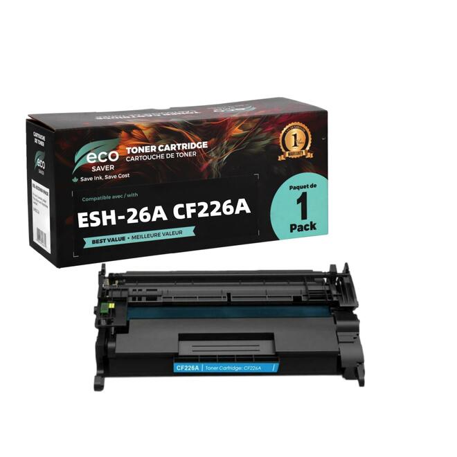 EcoBox CF226A EcoBox LaserJet Pro M402 Series Compatible HP 26A CF226A Black Toner Cartridge Economical Box