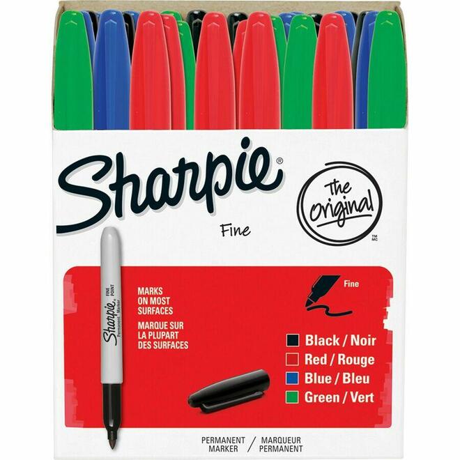 Sharpie n 840 1884739 Markers Sharpie Ink Fine Point Permanent Markers 36 Pack