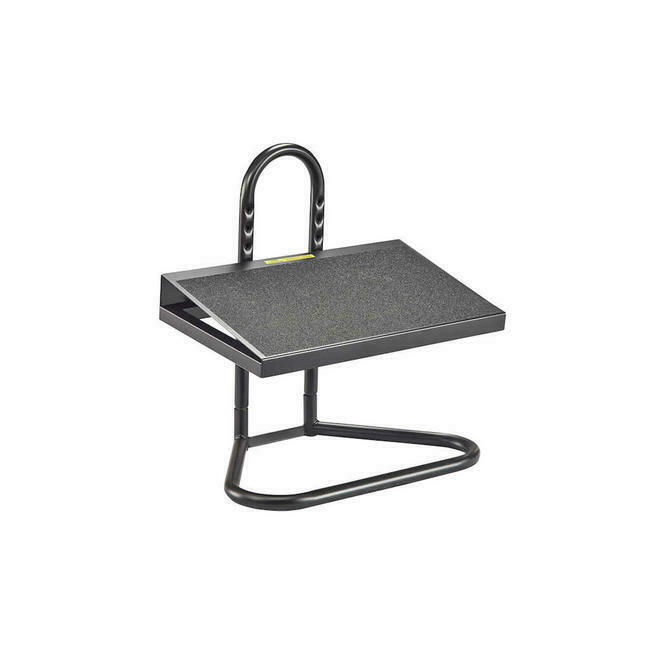 SAFCO 5124 Chair Accessories Task Master Adjustable Footrest Black