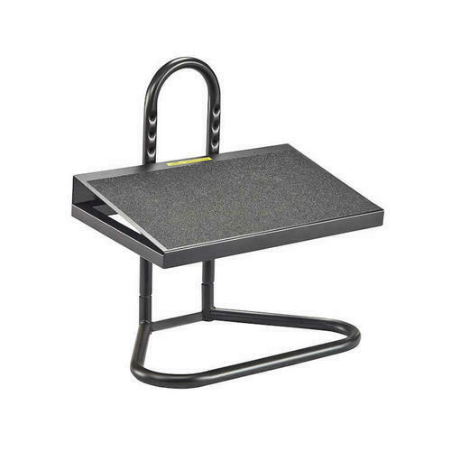 SAFCO 5124 Chair Accessories Task Master Adjustable Footrest Black