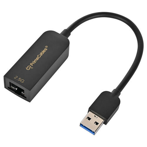 PrimeCables Cab PC 08159 USB 3 0 Adapters USB 3 0 to 2 5 Gigabit LAN Ethernet Cable Adapter PrimeCables