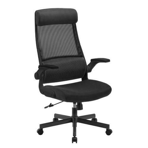 Moustache MOFC MC 1088E deals centre High Back Mesh Office Chair with Cushioning Headrest Lumbar Support Black Moustache
