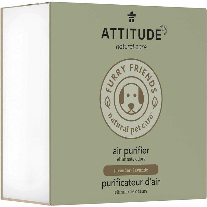 attitude LVTH AT 15230 Dog Cleaning Grooming Pet Odor Absorber Pet Air Purifier Lavender ATTITUDE