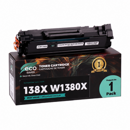 cd2e9 EcoBox HP 138X W1380X WithChip EcoBox LaserJet Pro 3001dw Compatible HP 138X W1380X Black Toner Cartridge High Yield Wi