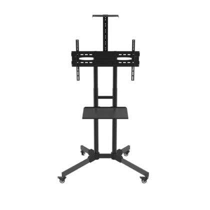Chariot TV mobile universel à roulettes pour TV écran plat et incurvé 37"-70" - PrimeCables®