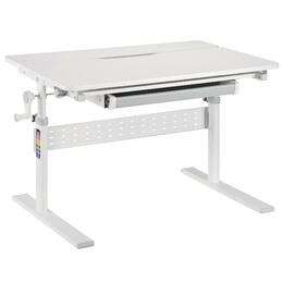 PrimeCables Cab PC 07950 Monitor Desk Mounts Children s Multi Functional Ergonomic Height Adjustable Desk Grey PrimeCables