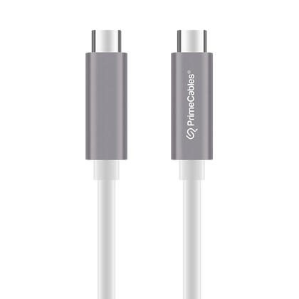 Câble USB-C 3.1 vers USB-C Gen 2 avec connecteur en alliage d'aluminium - PrimeCables®