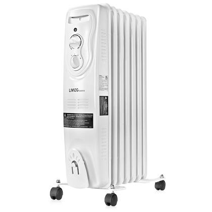 Radiateur à bain d’huile, Chauffage d’appoint électrique portable, 1500 W - LIVINGbasics®