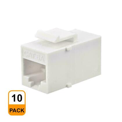 Prise Keystone RJ45 Femelle à Femelle Cat6A  - PrimeCables®