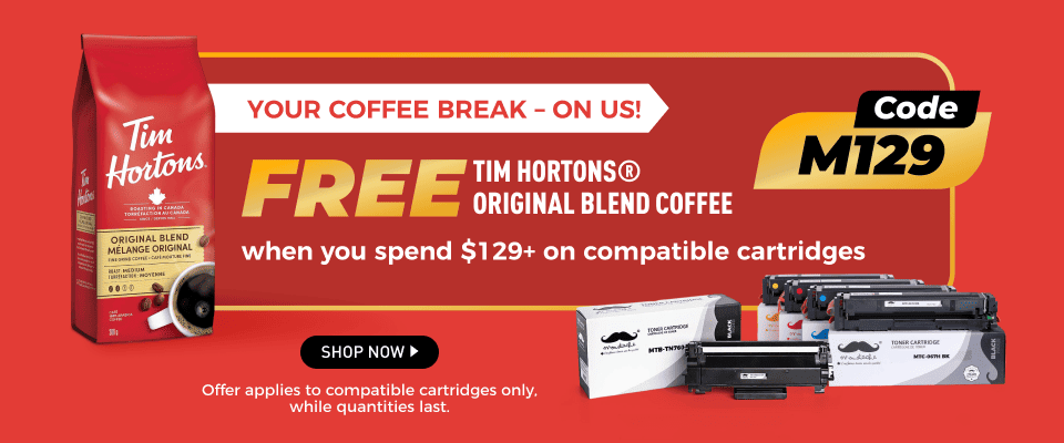 YOUR COFFEE BREAK – ON US! FREE Tim Hortons® Original Blend Coffee