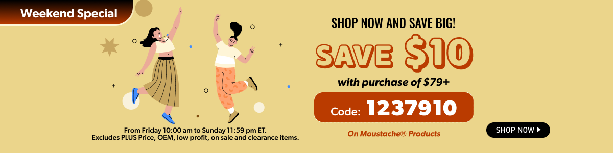Weekend Special! Save $10 with purchase of $79+