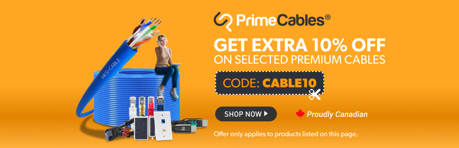 Shop Leading Cables & Electronics in Canada - PrimeCables