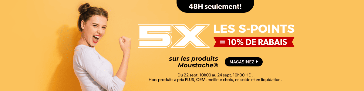 5X S-Points On 123Ink.ca Site-Wide