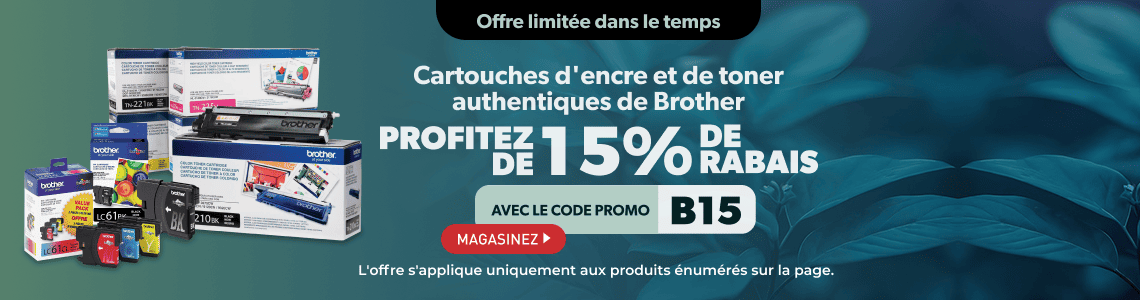 Cartouches d'encre pour imprimantes Brother | 123ink Canada