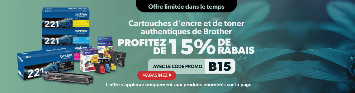 Cartouches d'encre pour imprimantes Brother | 123ink Canada