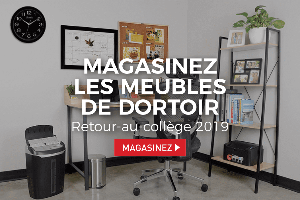 magasinez les meubles de dortoir retour au college