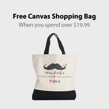 Moustache shopping bag