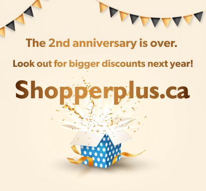 Shopper+ 4th anniversary sale