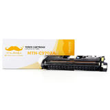 Moustache C9702AC Color LaserJet 2500 Remanufactured HP 121A C9702A Yellow Toner Cartridge Moustache