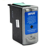 PG 40 BK Fax JX200 Canon PG40 Remanufactured Black Ink Cartridge