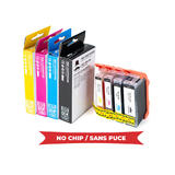 Moustache CLI 8 Value Pack 3 PIXMA IP5200R Canon PGI5 CLI8 Compatible Ink Cartridge Combo BK C M Y 0628B027 Moustache