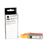 Moustache CLI 221 Black With Chip PIXMA IP3600 Canon CLI 221BK Compatible Black Ink Cartridge 2946B001 Moustache