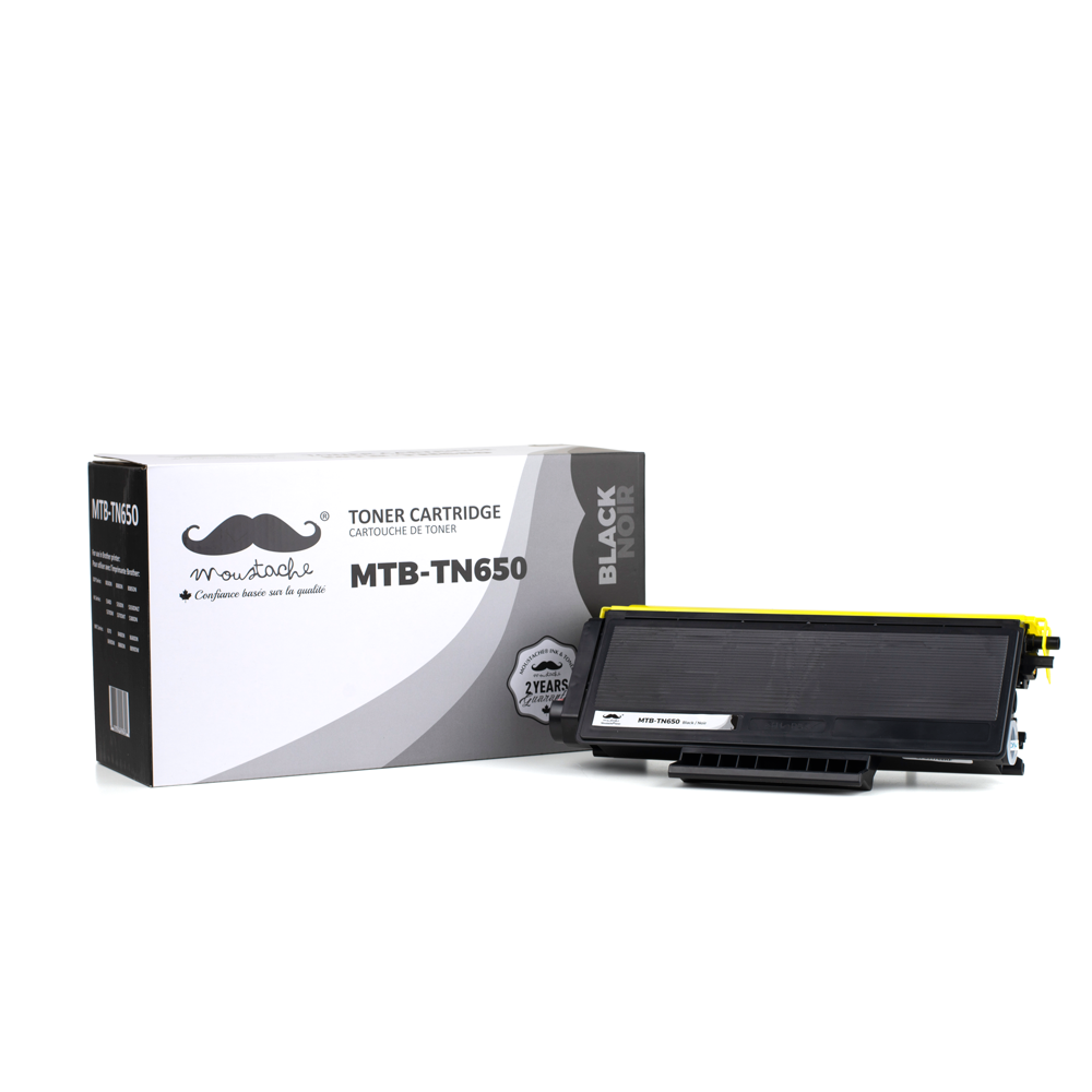 Brother TN650 Compatible Black Toner Cartridge High Yield of TN620 ...