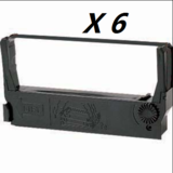 Epson ERC03BK Epson Ribbon Epson ERC 03 New Compatible Black Ribbon 6 Pack