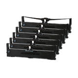 Epson FX890Bk Epson Ribbon Epson S015329 New Compatible Black Ribbon 6 Pack for FX890