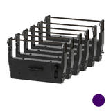 Epson ERC37PU Epson Ribbon Epson ERC 37 New Compatible Purple Ribbon 6 pack