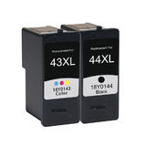 44XL 43XL R Combo X4850 Lexmark 43XL 44XL Remanufactured Black and Color Ink Cartridge Combo