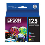 Epson T125520 C M Y OEM Stylus NX125 Epson 125 T125520 Original Colour Ink Cartridge Combo C M Y