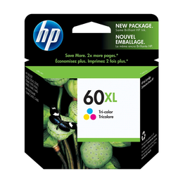 HP 60XL CC644WN OEM ENVY 100 HP 60XL CC644WN Original Tri color Ink Cartridge High Yield