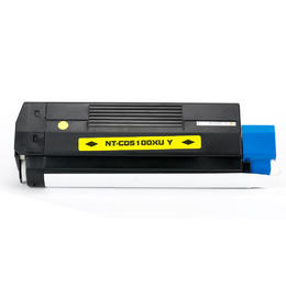 42127401C Oki C5100n Okidata 42127401 New Compatible Yellow Toner Cartridge High Yield