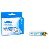 Moustache T125220 C C Stylus NX125 Epson 125 T125220 Compatible Cyan Ink Cartridge Moustache