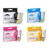 Moustache T126 Value Pack Stylus NX430 Epson 126 T126 Compatible Ink Cartridge Combo High Yield BK C M Y Moustache