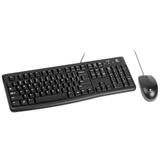 Logitech KYB LT MK120 Keyboard and Mouse Combos Logitech Desktop MK120 USB Wired Simplicity Mouse Keyboard Combo English