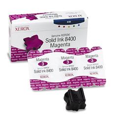 Xerox 108R00606 OEM Phaser 8400 Printer Xerox 108R00606 Original Magenta Ink Sticks 3 sticks