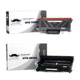 Moustache TN 360 DR 360 Combo DCP 7040 Brother TN360 DR360 Compatible Black Toner Cartridge and Drum Combo Moustache